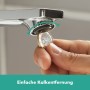 hansgrohe Rebris E Einhebel-Waschtischarmatur 80 mit Zugstangen-Ablaufgarnitur