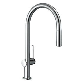 hansgrohe Talis M54 Einhebel-Küchenarmatur 210, Eco, Ausziehbrause, 2jet