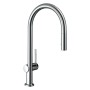 hansgrohe Talis M54 Einhebel-Küchenarmatur 210, Eco, Ausziehbrause, 2jet