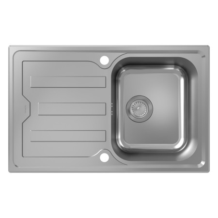 hansgrohe S44 S440-A342 79 Einbauspüle 342 mit Abtropffläche kurz und automatischer Ablaufgarnitur