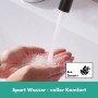hansgrohe Tecturis S Einhebel-Waschtischarmatur 150 Fine CoolStart wassersparend+ mit Push-Open Ablaufgarnitur