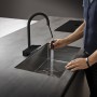 hansgrohe Aquno Select M81 Einhebel-Küchenmischer 170, Ausziehbrause, 3jet, sBox