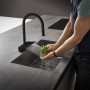 hansgrohe Aquno Select M81 Einhebel-Küchenmischer 170, Ausziehbrause, 3jet, sBox