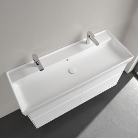 Villeroy & Boch Collaro Schrankwaschtisch 120 cm mit Überlauf, 2 Hahnlöcher Villeroy & Boch Collaro Schrankwaschtisch 120 cm mit Überlauf, 2 Hahnlöcher