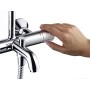 hansgrohe Vernis Shape Duschsystem 230 1 jet mit Wannenthermostat