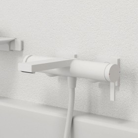 hansgrohe Tecturis E Einhebel-Wannenarmatur Aufputz