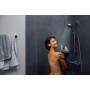 hansgrohe Pulsify Select S Brausesystem 105 3 Strahlarten Relaxation wassersparend, mit Ecostat Fine und Duschstange 65 cm