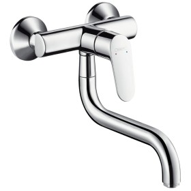 hansgrohe Focus M41 Einhebel-Küchenmischer, Wandmontage Lowspout, 1jet hansgrohe Focus M41 Einhebel-Küchenmischer, Wandmontage Lowspout, 1jet