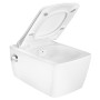 VitrA Aquacare Metropole WC-Set mit Bidetfunktion, spülrandlos, mit integrierter Armatur, inkl. Sitz