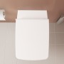 VitrA Aquacare Metropole WC-Set mit Bidetfunktion, spülrandlos, mit integrierter Armatur, inkl. Sitz