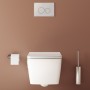 VitrA Aquacare Metropole WC-Set mit Bidetfunktion, spülrandlos, mit integrierter Armatur, inkl. Sitz