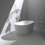 LAUFEN PRO freistehende Badewanne 150 x 70 cm aus Marbond