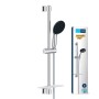GROHE Vitalio Start 110 Brausestangenset 60 cm mit 2 Strahlarten, Duschablage