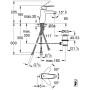 GROHE Eurodisc Cosmopolitan Einhand-Waschtischbatterie, Niederdruck