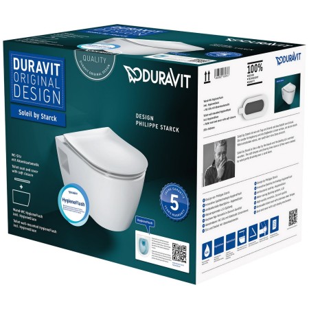 Duravit Soleil by Starck WC-Set wandhängend