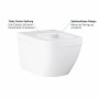 GROHE Euro Keramik Wand-Tiefspül-WC für Unterputz-Spülkasten, spülrandlos