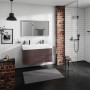 hansgrohe Xevolos E Waschtisch 120 x 48 cm mit 2 Hahnlöchern ohne Überlauf