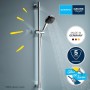 GROHE Vitalio Comfort 110 Brausestangenset 90 cm mit 2 Strahlarten