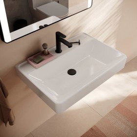 hansgrohe Xanuia Q Waschtisch 700/480 mit Hahnloch ohne Überlauf