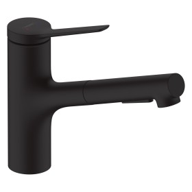 hansgrohe Zesis M33 Einhebel-Küchenarmatur 150 mit Ausziehbrause, 2 Strahlarten
