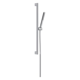 hansgrohe Pulsify S Duschset 100 1 Strahlart mit Duschstange 65 cm, EcoSmart+