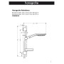hansgrohe Raindance Select 150 / Unica'S Puro Set 65 cm