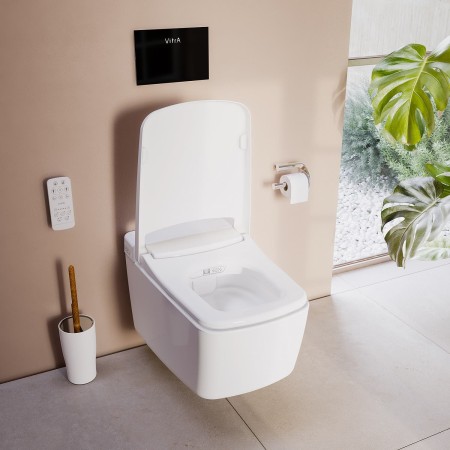 VitrA V-Care Prime Lite Dusch-Wand-WC ohne Spülrand