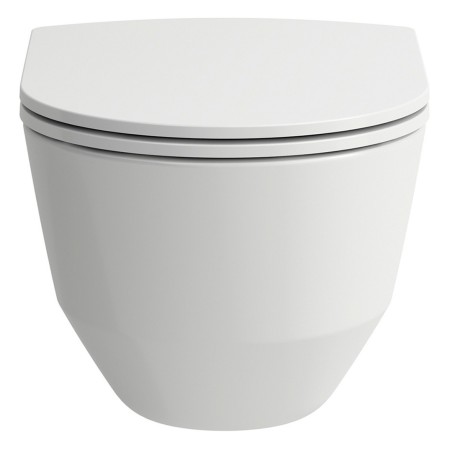 LAUFEN PRO Spülrandloses Wand-WC mit WC-Sitz slim