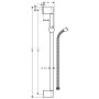 hansgrohe Unica Crometta Brausenstange 65 cm