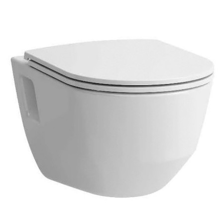 LAUFEN PRO Wand-WC Kombipaket mit WC-Sitz 4,5/3-Liter