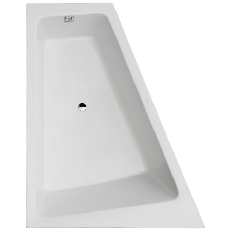 Duravit Paiova Eck-Badewanne 180 x 140 cm Ecke links mit angeformter Schürze