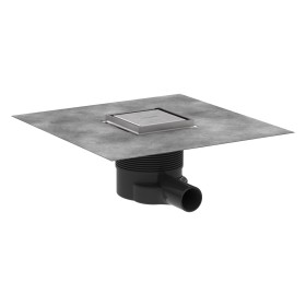 hansgrohe RainDrain Brilliance Komplettset Punktablauf 10/10 cm rückseitig befliesbar