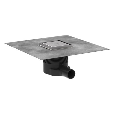 hansgrohe RainDrain Brilliance Komplettset Punktablauf 10/10 cm rückseitig befliesbar