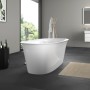 Duravit White Tulip Badewanne freistehend 180 x 90 cm