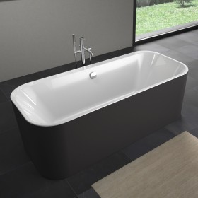 Duravit Happy D.2 Plus Badewanne Rechteck 180 x 80 cm, mit 2 Rückenschrägen, Freistehend