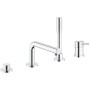 GROHE Concetto 4-Loch Einhand-Wannenkombination