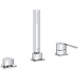 GROHE Plus 3-Loch Einhand-Wannenkombination