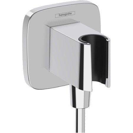 hansgrohe FixFit Q Wandanschluss mit Duschkopfhalterung