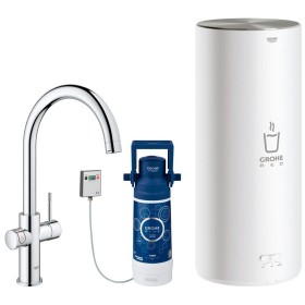 GROHE Red Duo Armatur und Boiler Größe L, Armatur mit C-Auslauf
