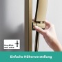 hansgrohe Unica E Brausestange 65 cm mit Brausehalter und Brauselauch 160 cm