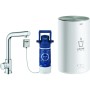 GROHE Red Mono Standventil und Boiler Größe M, Standventil mit L-Auslauf