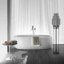 LAUFEN Il Bagno Alessi freistehende Badewanne 183 x 87 cm, mit Beleuchtung