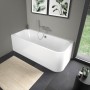 Duravit Happy D.2 Badewanne Rechteck 180 x 80 cm, mit angeformter Acrylverkleidung