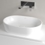 Villeroy & Boch Architectura Aufsatzwaschbecken oval 60 x 40 x 15,5 cm, ohne Überlauf, ungeschliffen