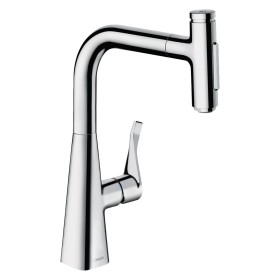 hansgrohe Metris Select M71 Einhebel-Küchenmischer 240, Ausziehbrause, 2jet hansgrohe Metris Select M71 Einhebel-Küchenmischer 240, Ausziehbrause, 2jet