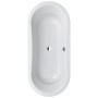 LAUFEN Thallium Duo Oval Einbau-Badewanne 180 cm