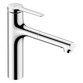 hansgrohe Zesis M33 Einhebel-Küchenarmatur 160 mit Ausziehbrause, 2 Strahlarten