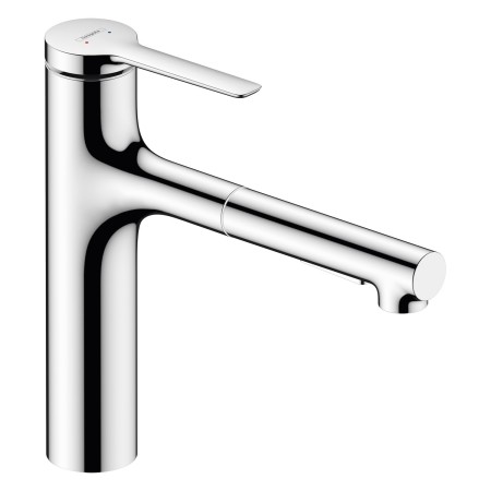 hansgrohe Zesis M33 Einhebel-Küchenarmatur 160 mit Ausziehbrause, 2 Strahlarten