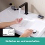 hansgrohe Tecturis E 2-Loch Waschtischarmatur 150 CoolStart wassersparend+ mit Ablaufgarnitur