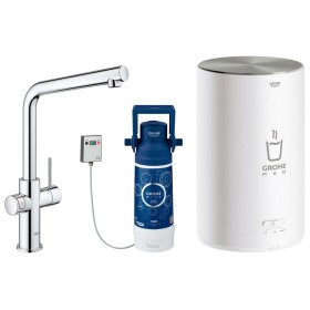GROHE Red Duo Armatur und Boiler Größe M, Armatur mit L-Auslauf